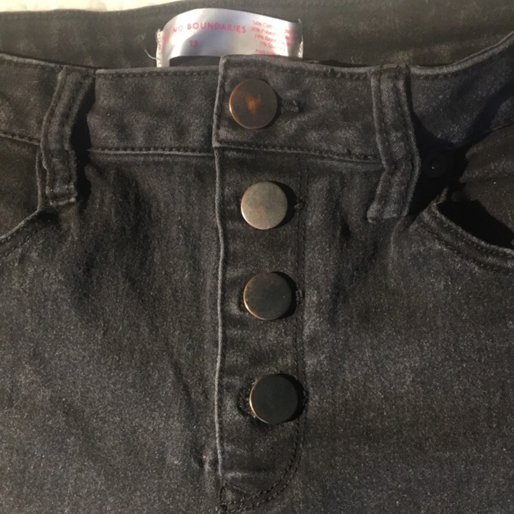NoBo size 13 black high waisted skinny jean - Picture 4 of 4